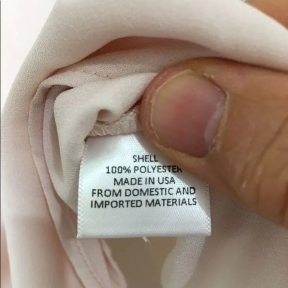 WAYF pink sleeveless top V-Neck XS 7324 - Picture 6 of 7